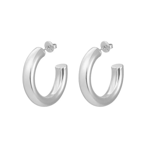 Rounds Hoops silver