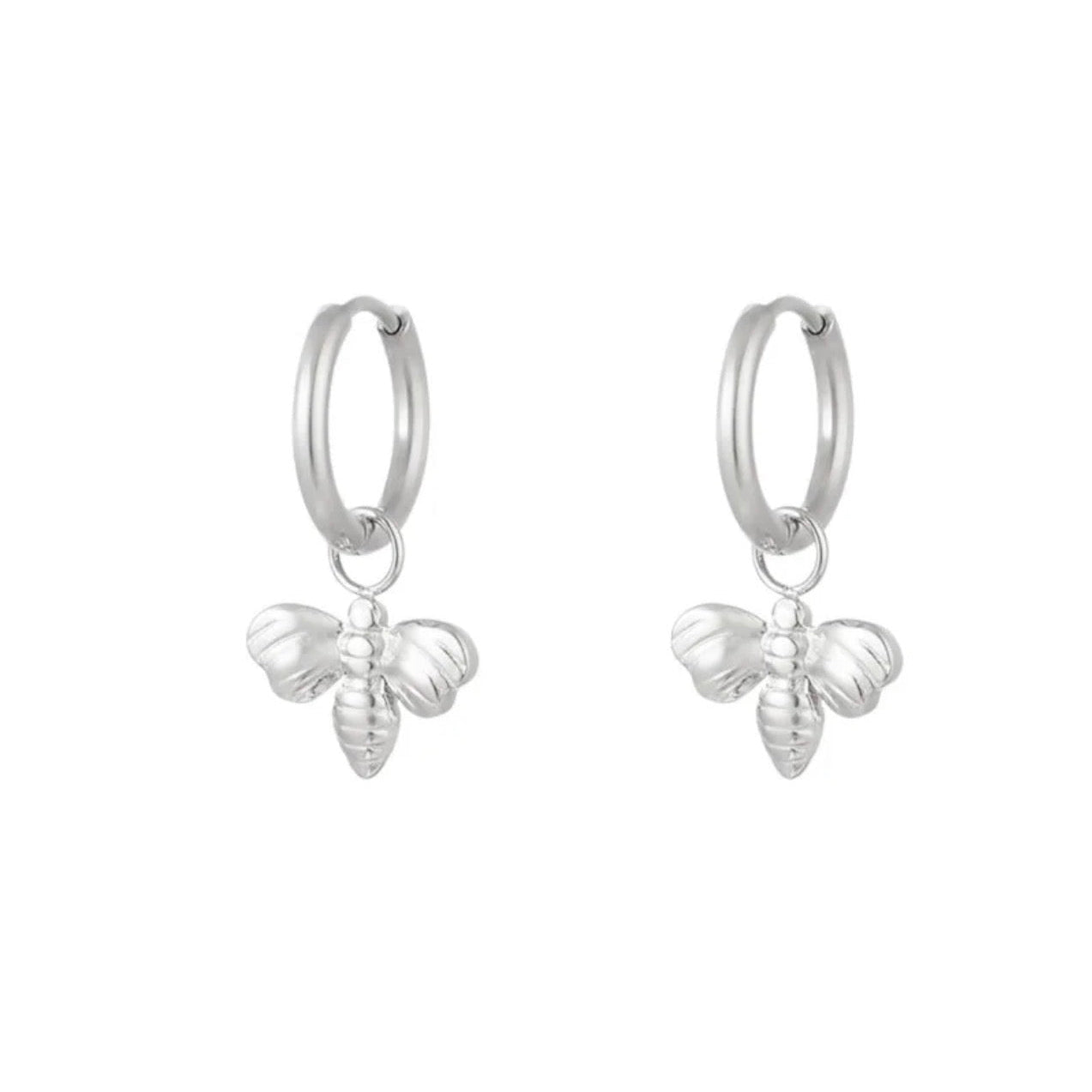 Butterfly Earrings Silver