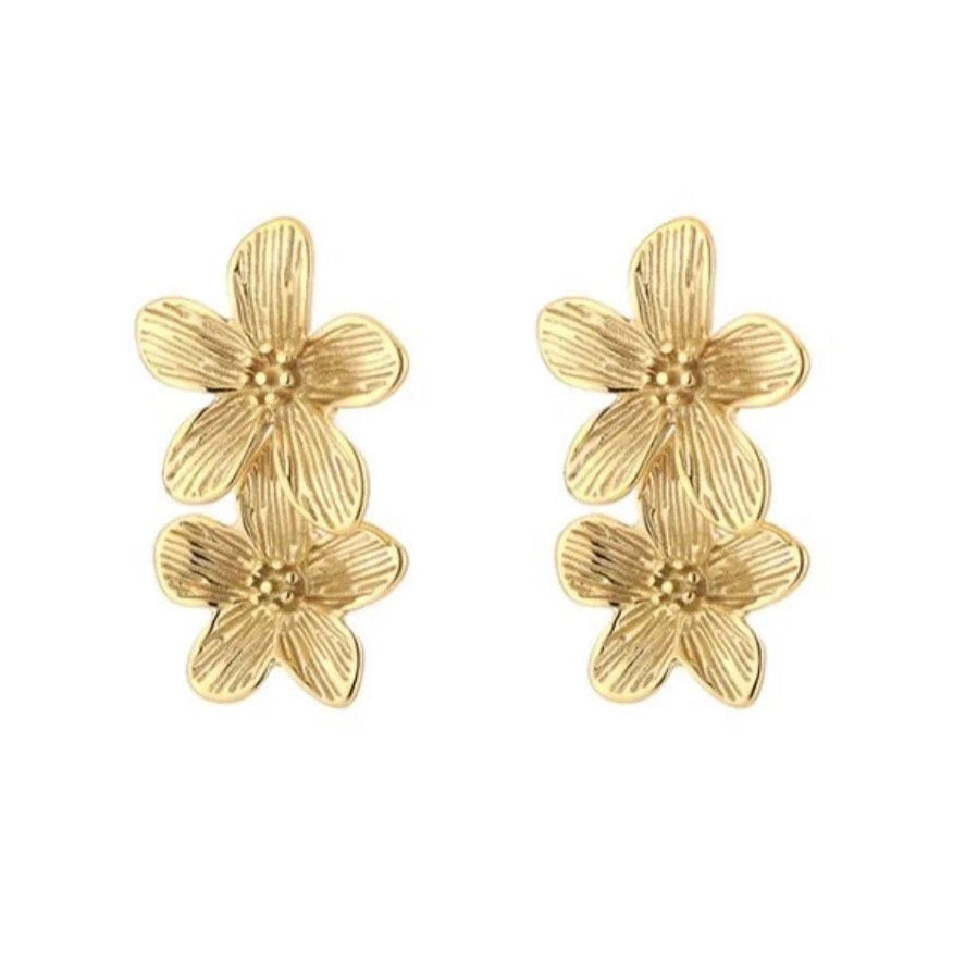 Royal Flower Earrings