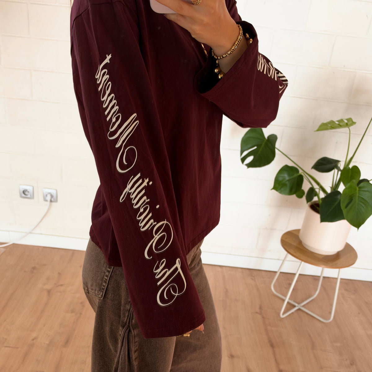The Priority Longsleeve Bordeaux