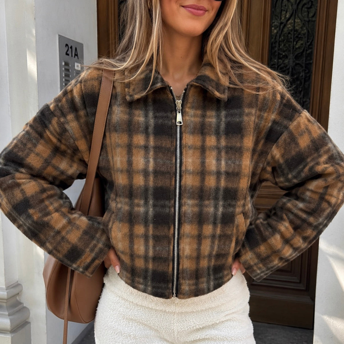 Leah Jacket Brown