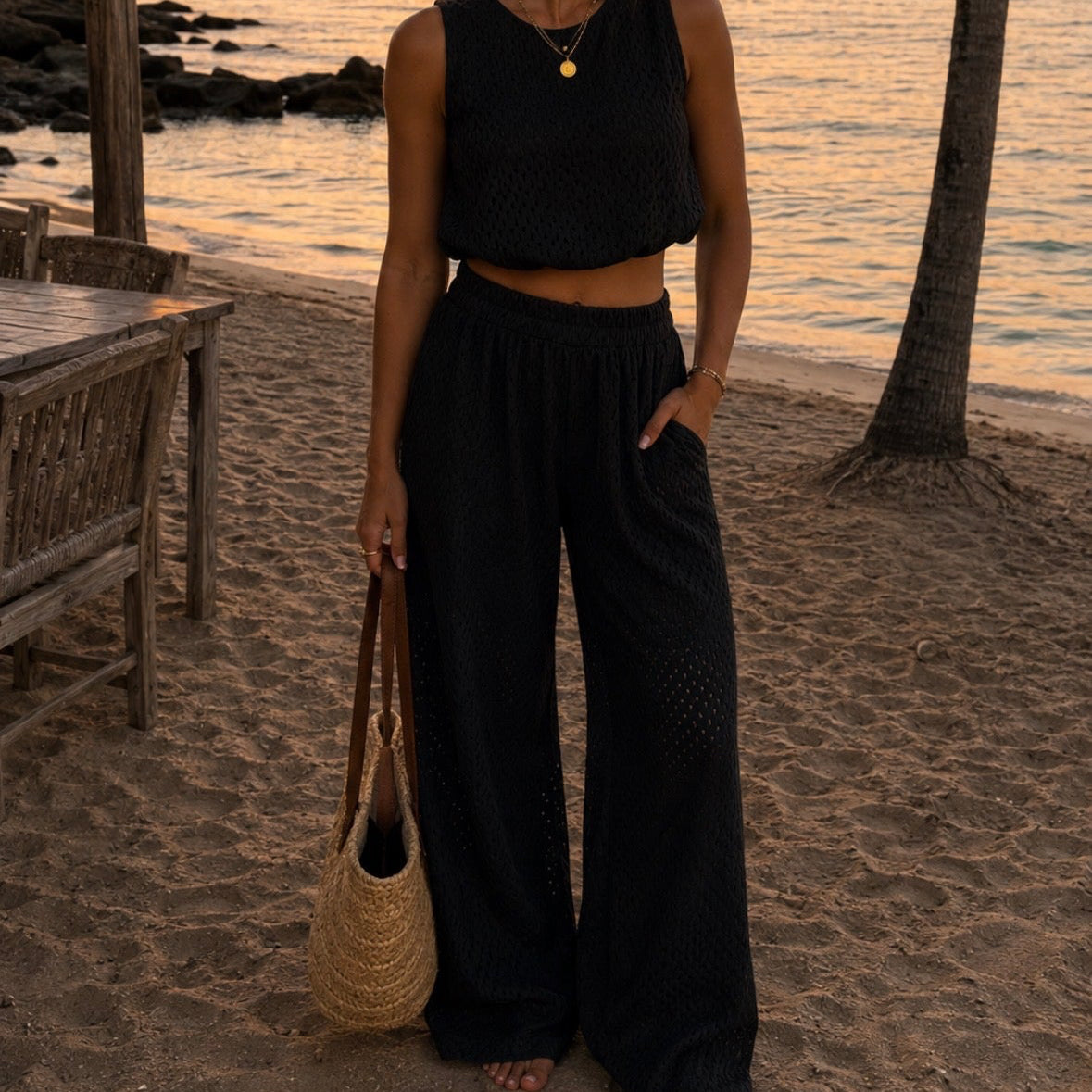 Moonlight Jumpsuit Black