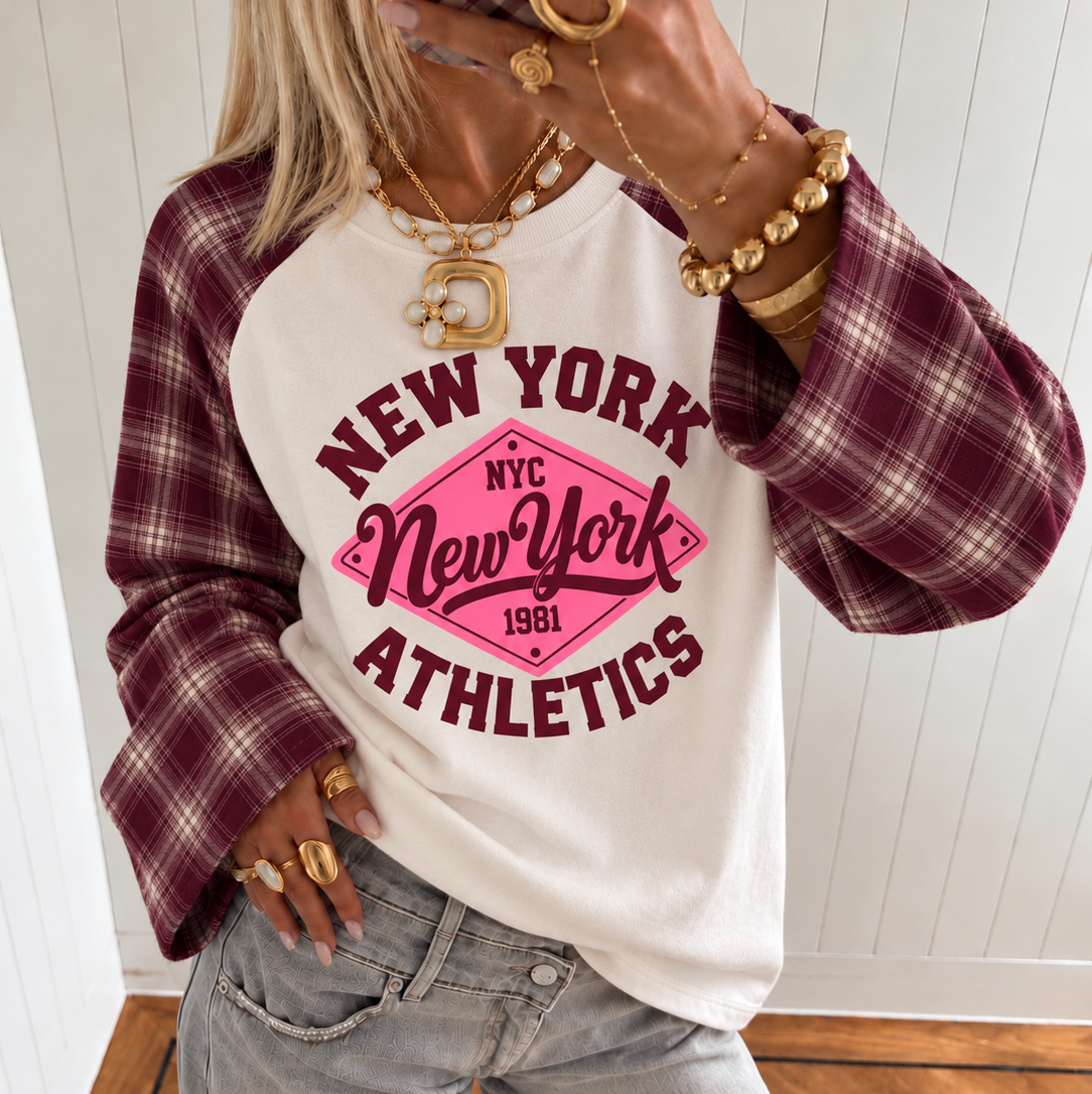 Rosie Long Sleeve Bordeaux