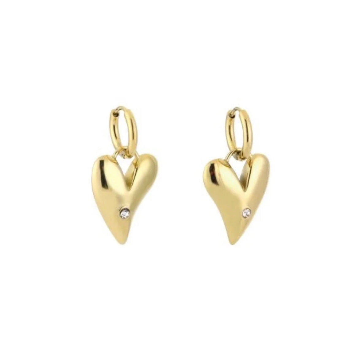 Love Earrings Gold