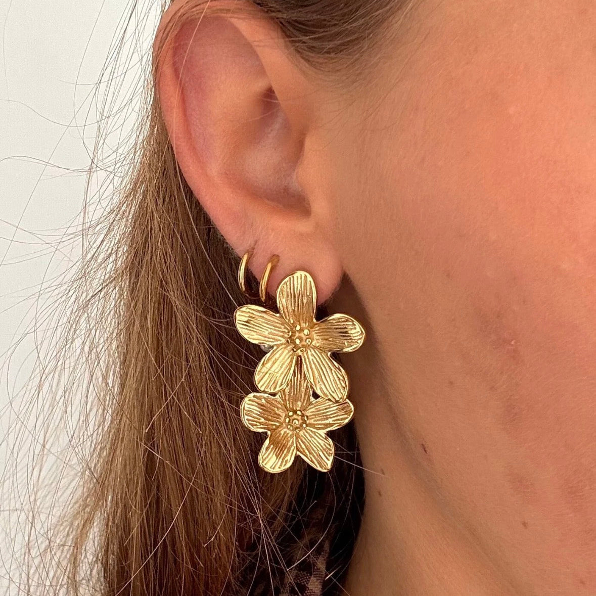 Royal Flower Earrings