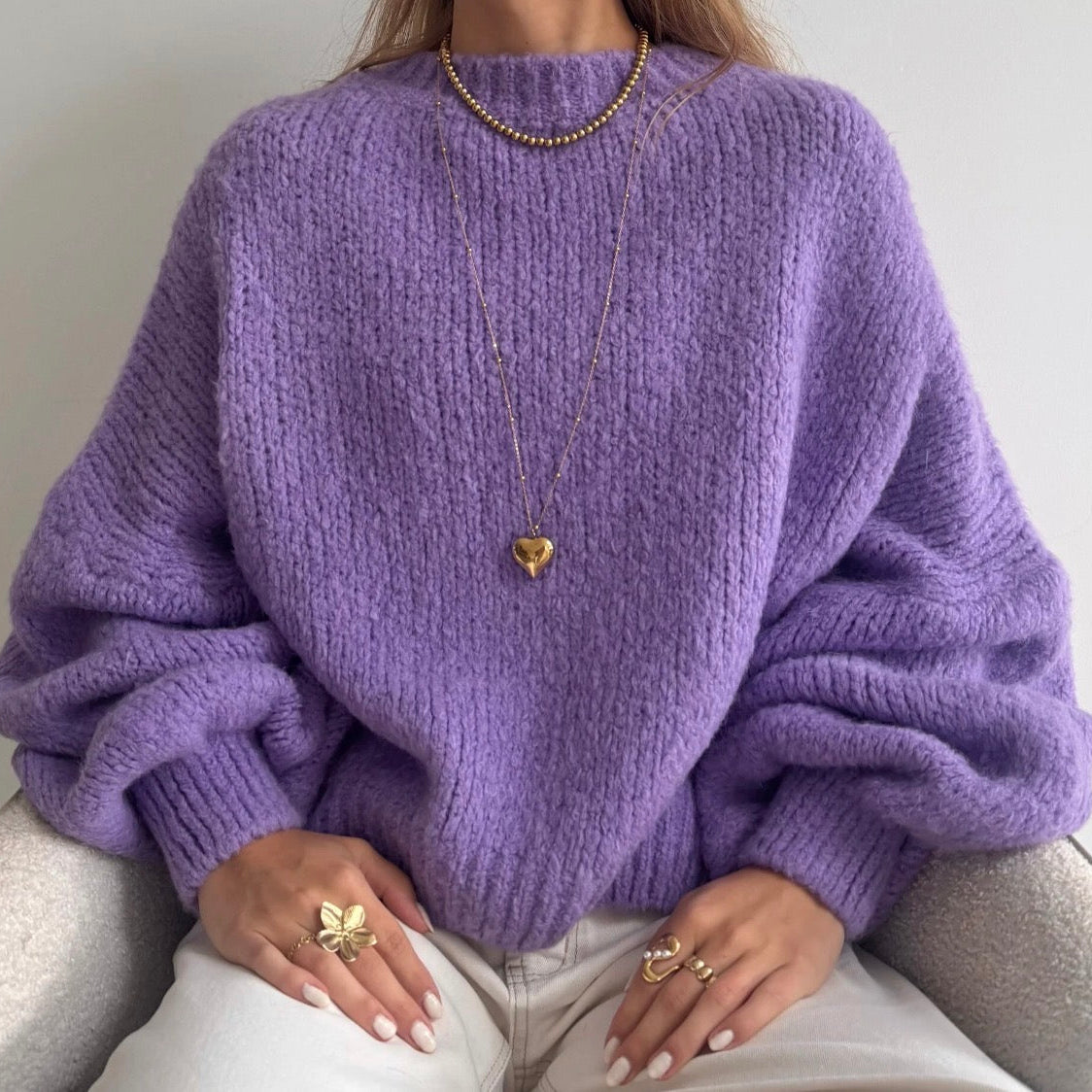 Millie Sweater Lila