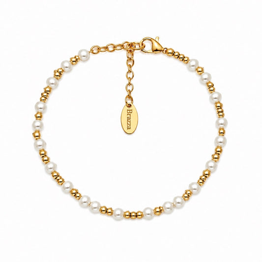 All pearls Bracelet Gold