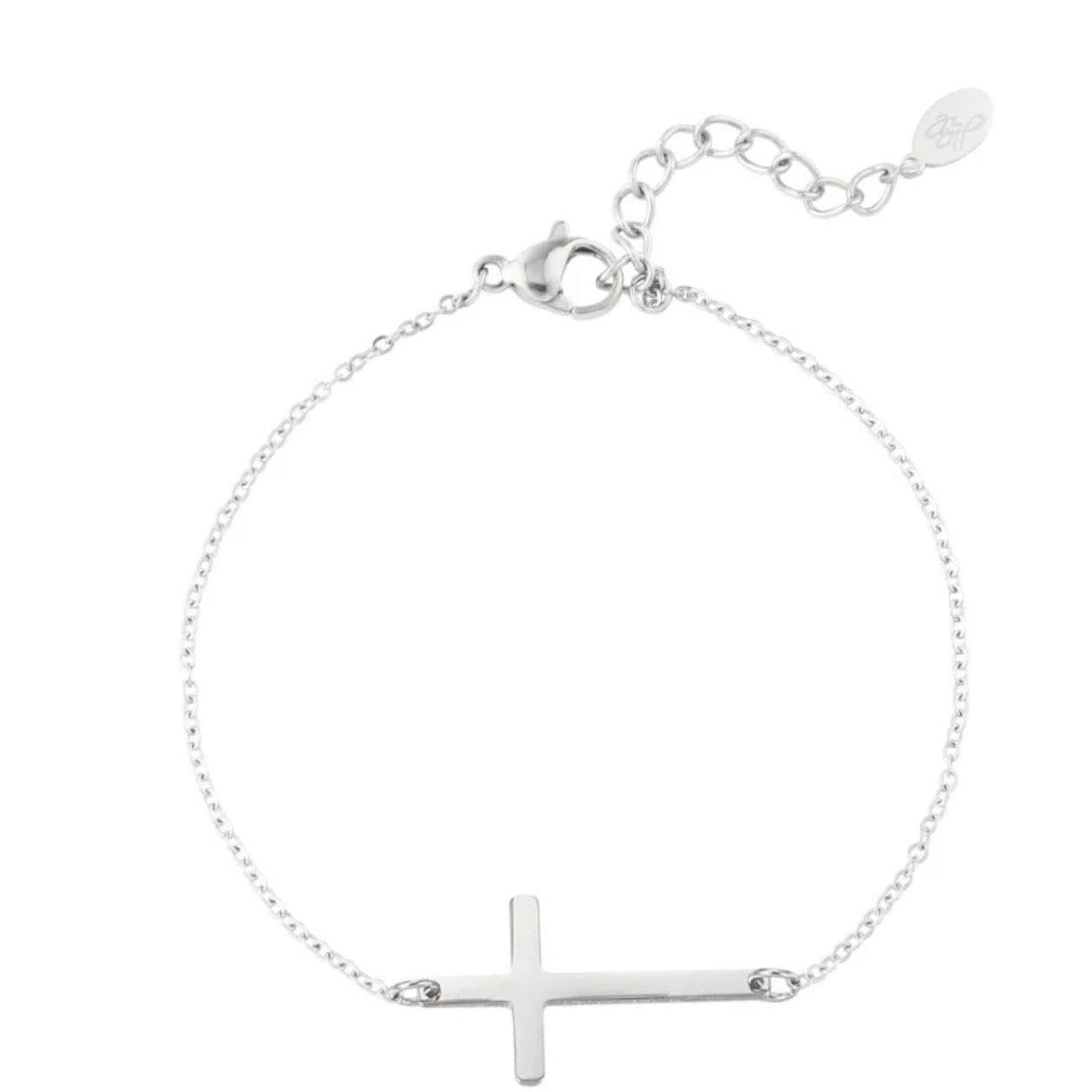 Cross Bracelet Silver