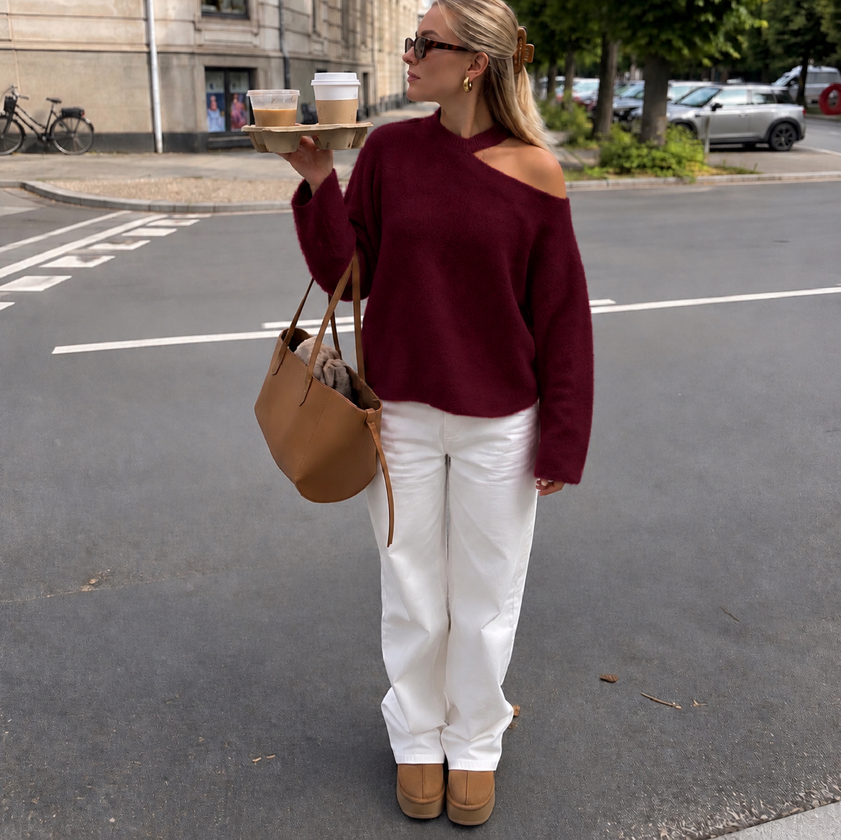Sofia Sweater Bordeaux