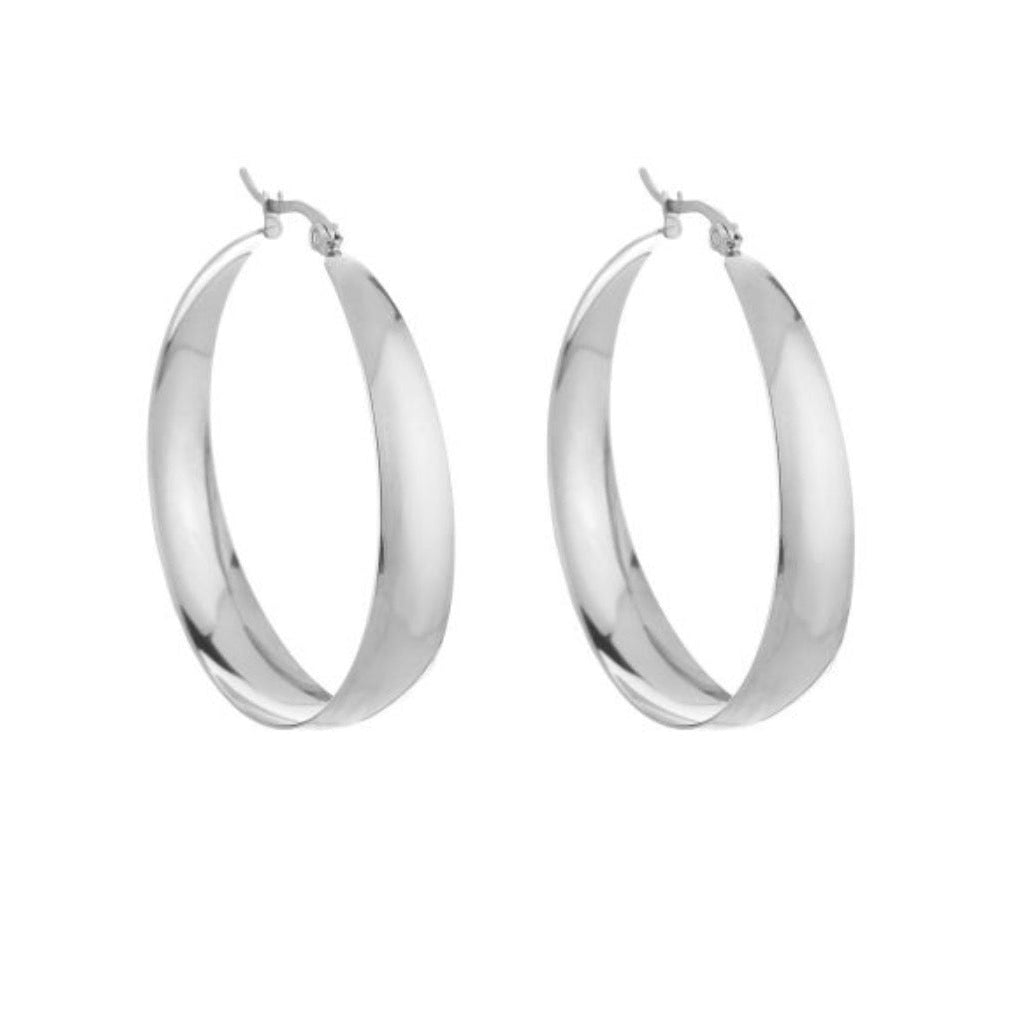 Lola Hoops Silver