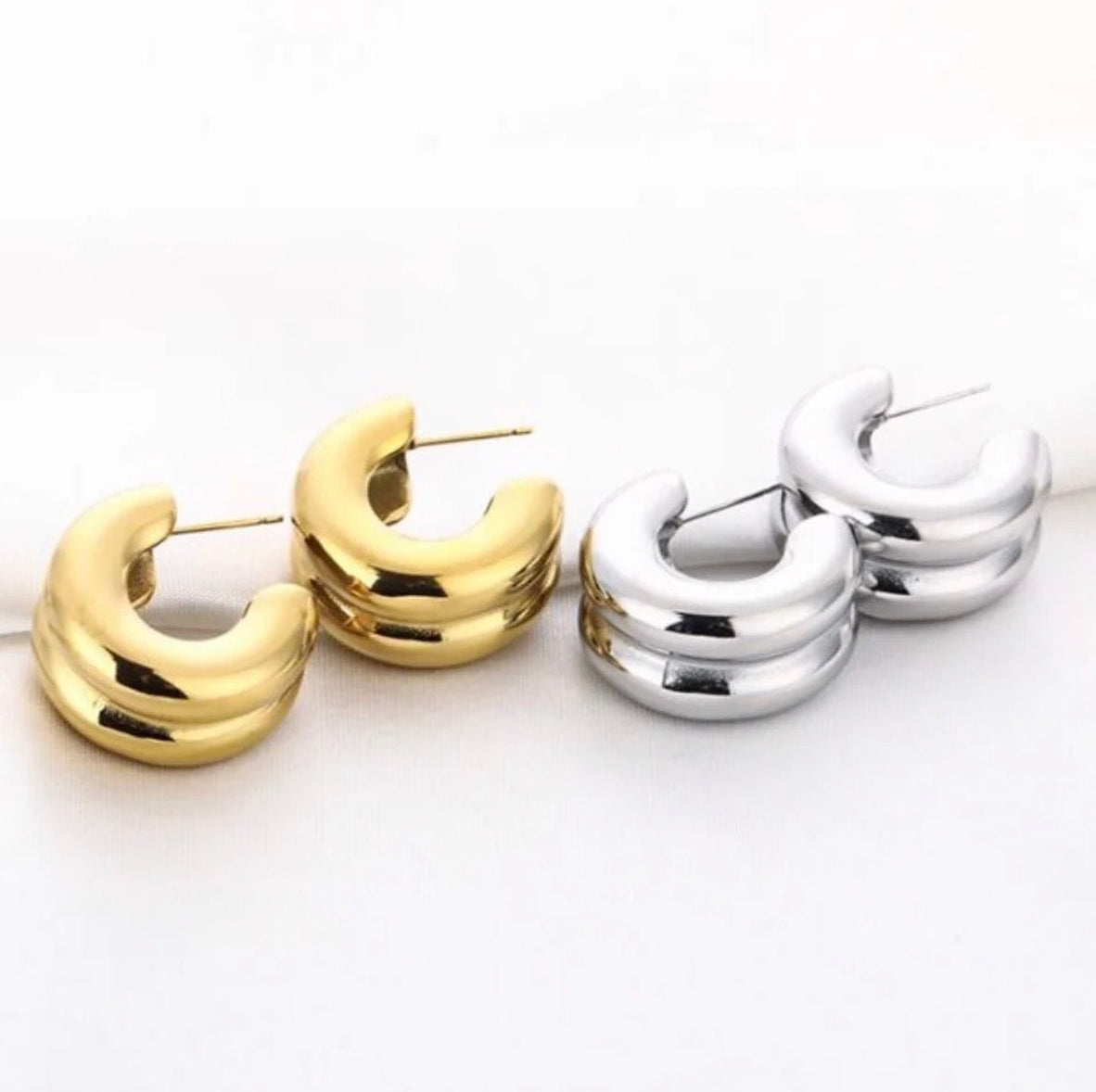 Bold Earring Gold