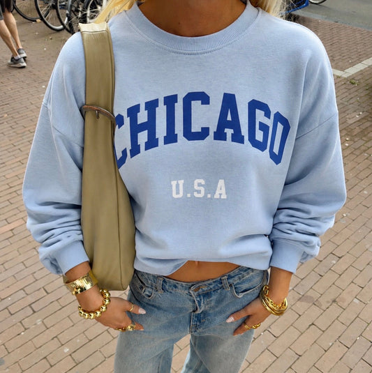 Chicago Sweater Blue
