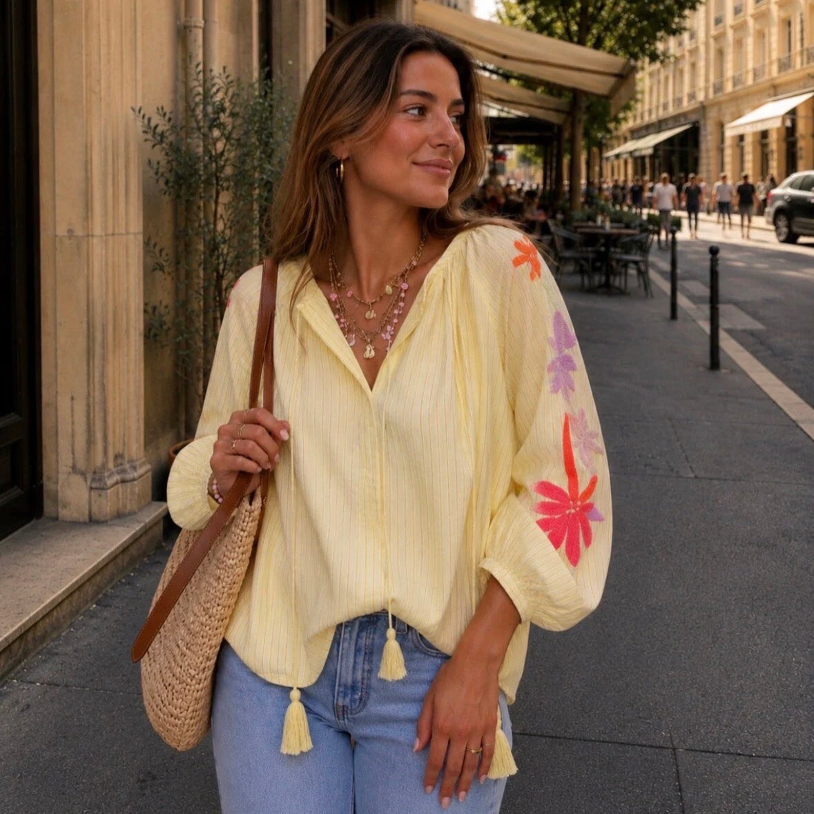 Leonore Blouse Butter Yellow