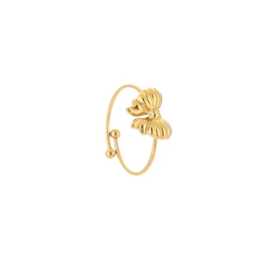 Bow Ring Gold