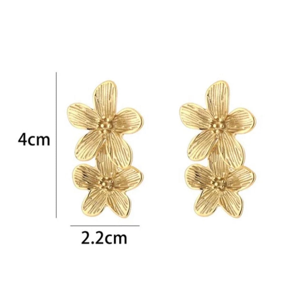 Royal Flower Earrings