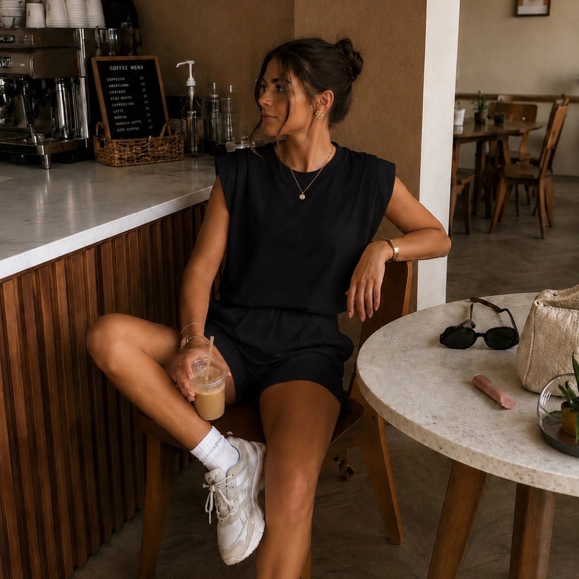 City Comfy Set Black