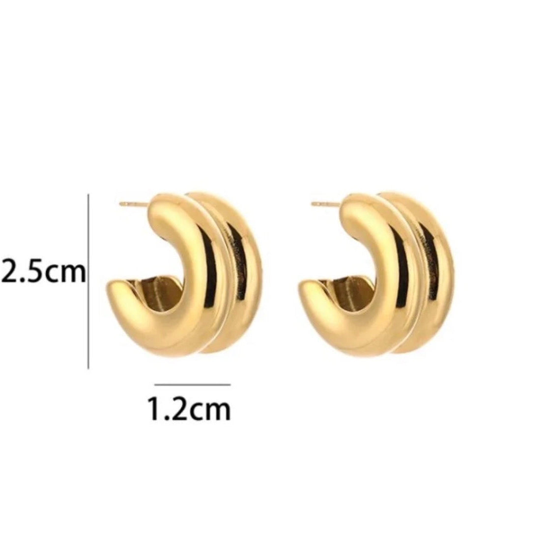 Bold Earring Gold