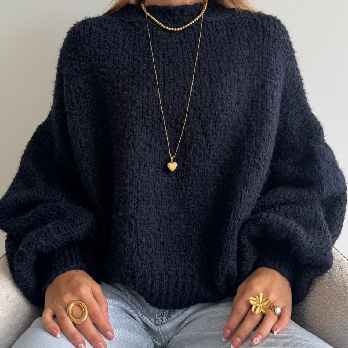 Millie Sweater Navy
