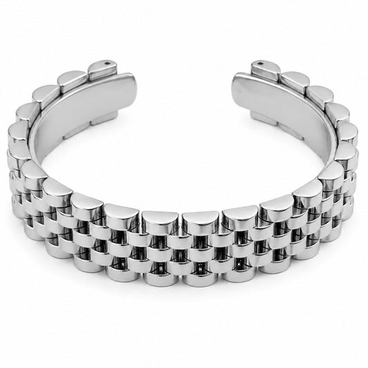 Chain Bangle Silver