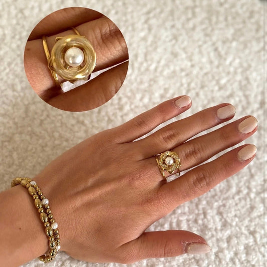 Paradise Anxiety Ring Gold
