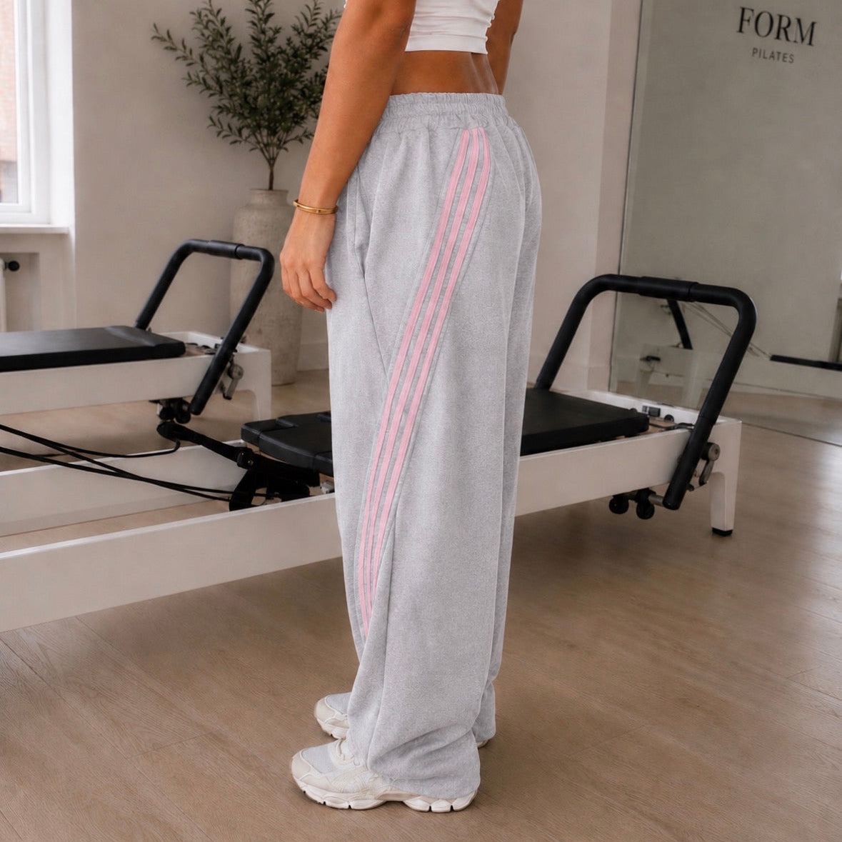 Braza Jogging Grey & Pink