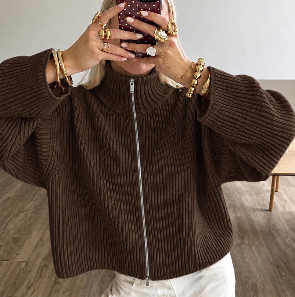 Marlow Zipper Brown