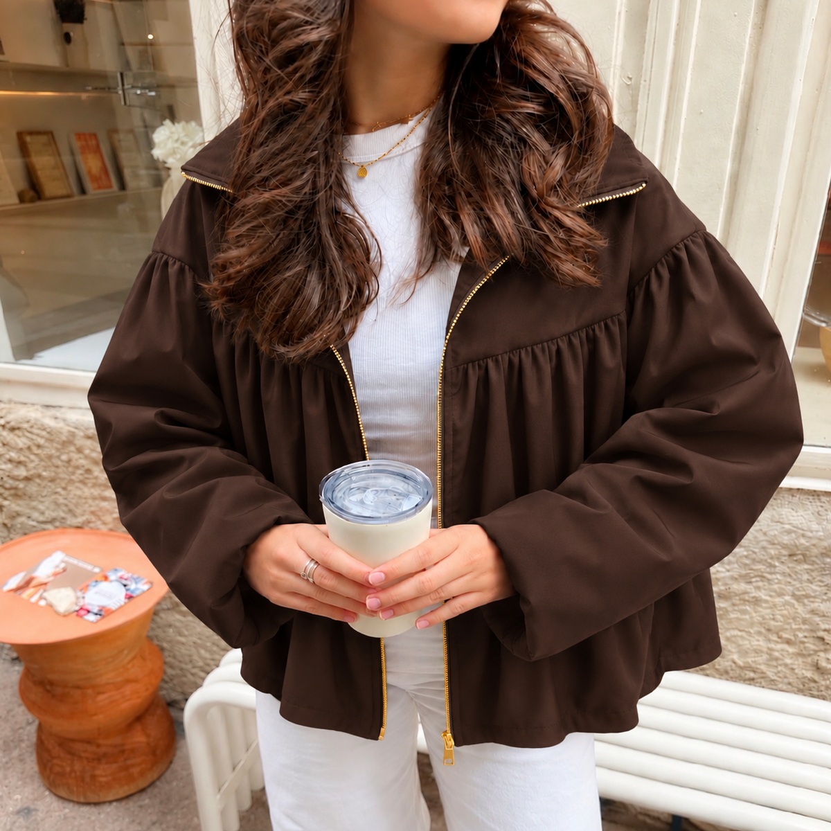 Luna 2.0 Jacket Brown