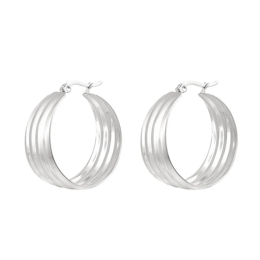 Simply Hoops Silver
