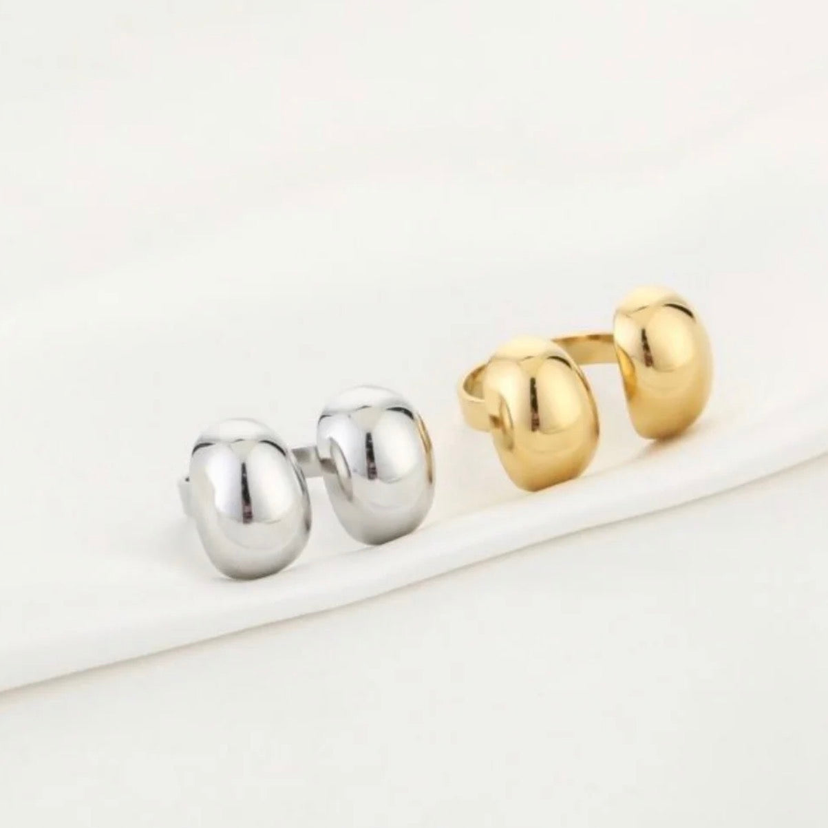 Big Dots Ring Silver