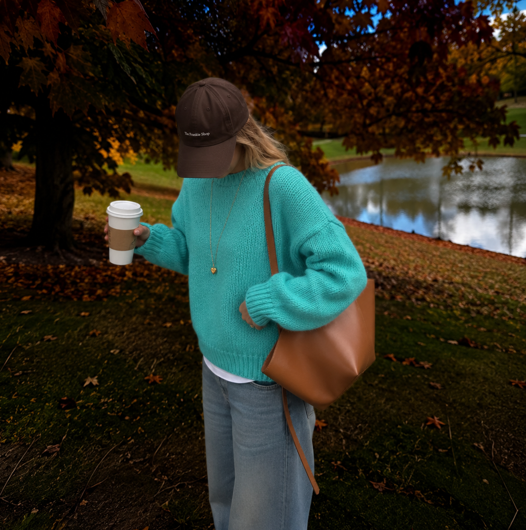 Millie Sweater Aqua