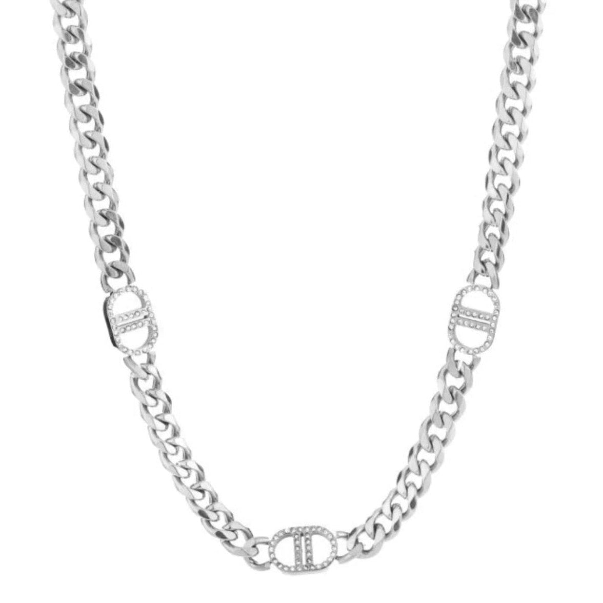 Sparkle Good Life Necklace Silver