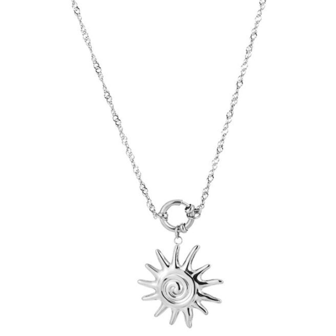 Sunshine Necklace Silver