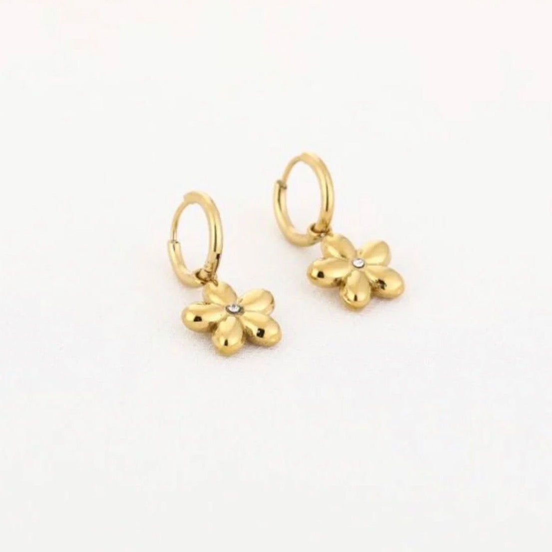 Little Flower Earrings Gold