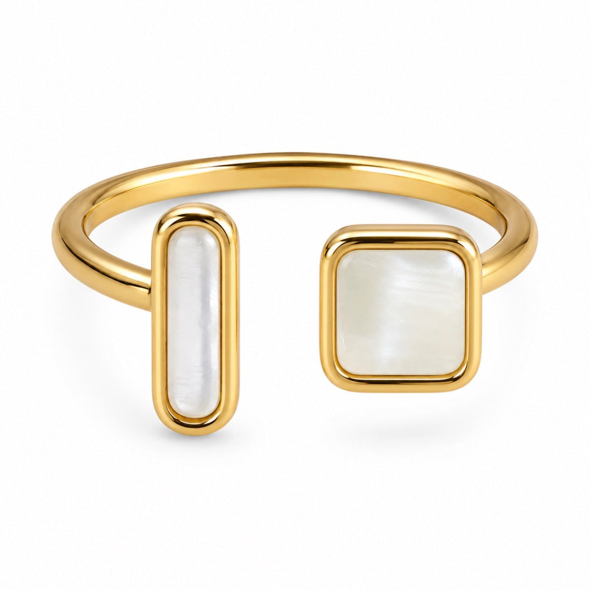 Bonnie stone Ring Gold
