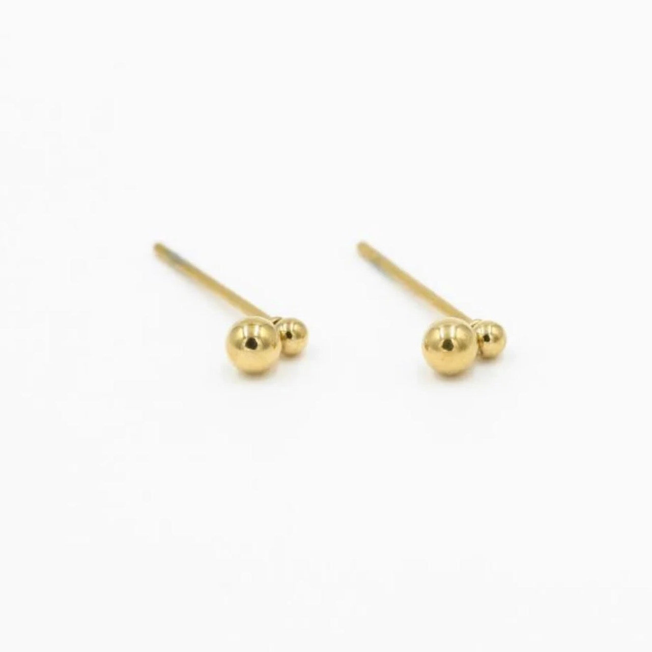 Dots Earstuds Gold