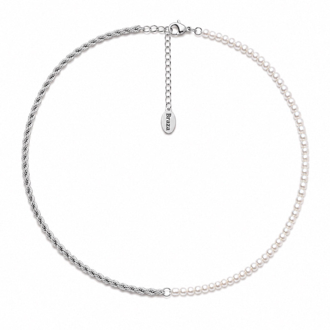 Double Necklace Silver