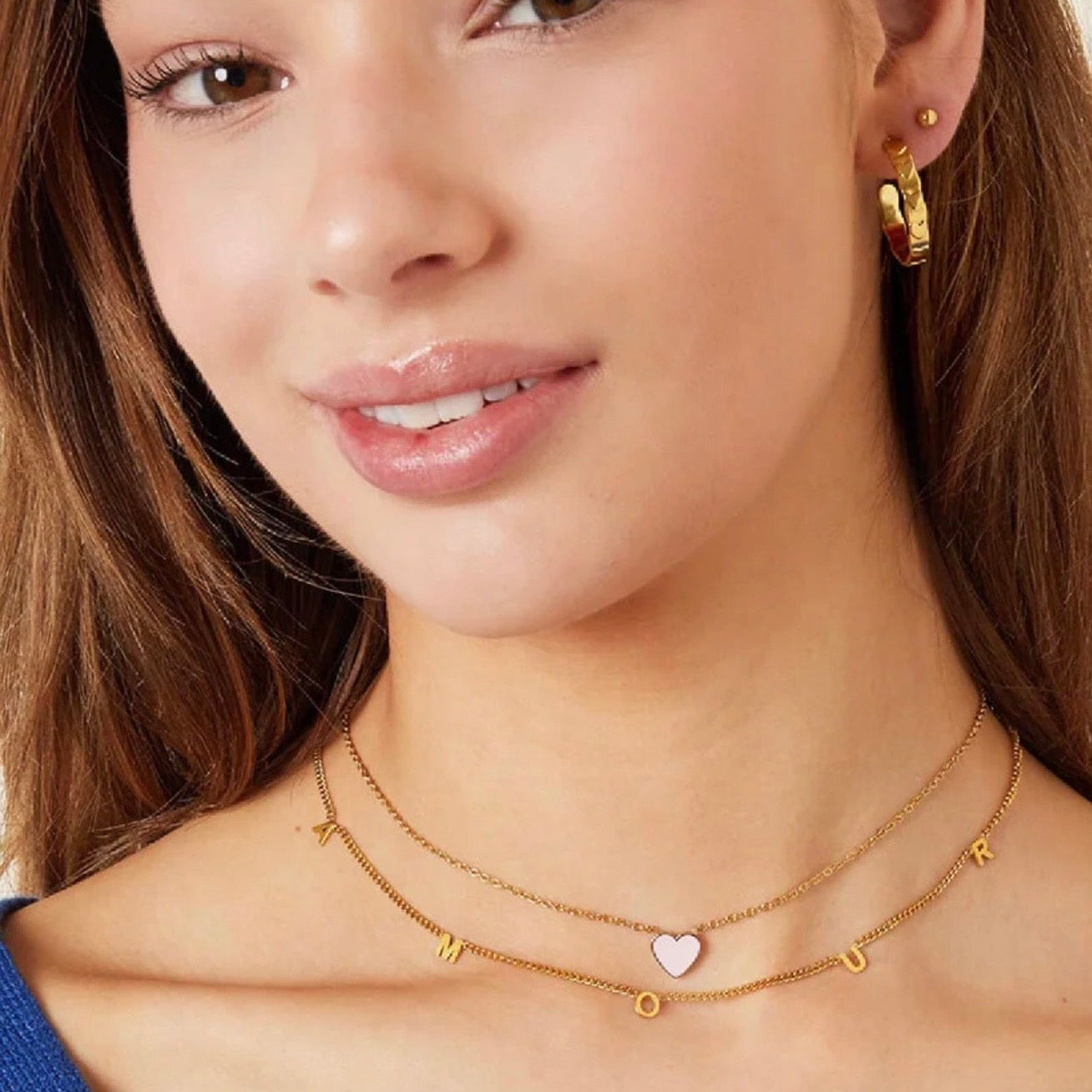 Amour Necklace Silver
