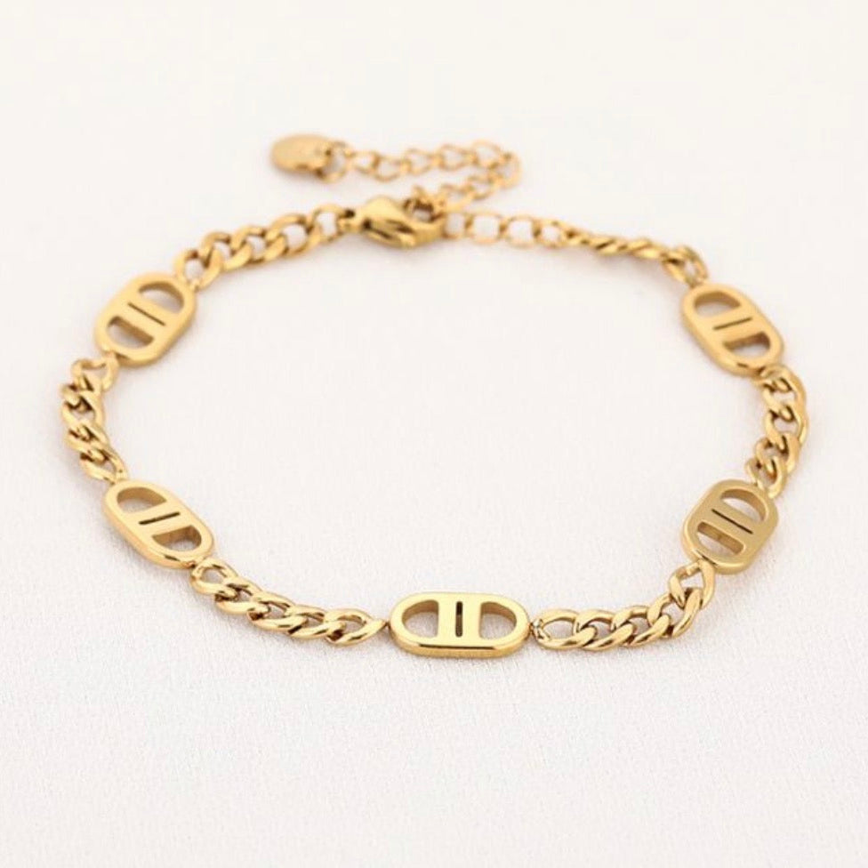 Multi Good Life Bracelet Gold