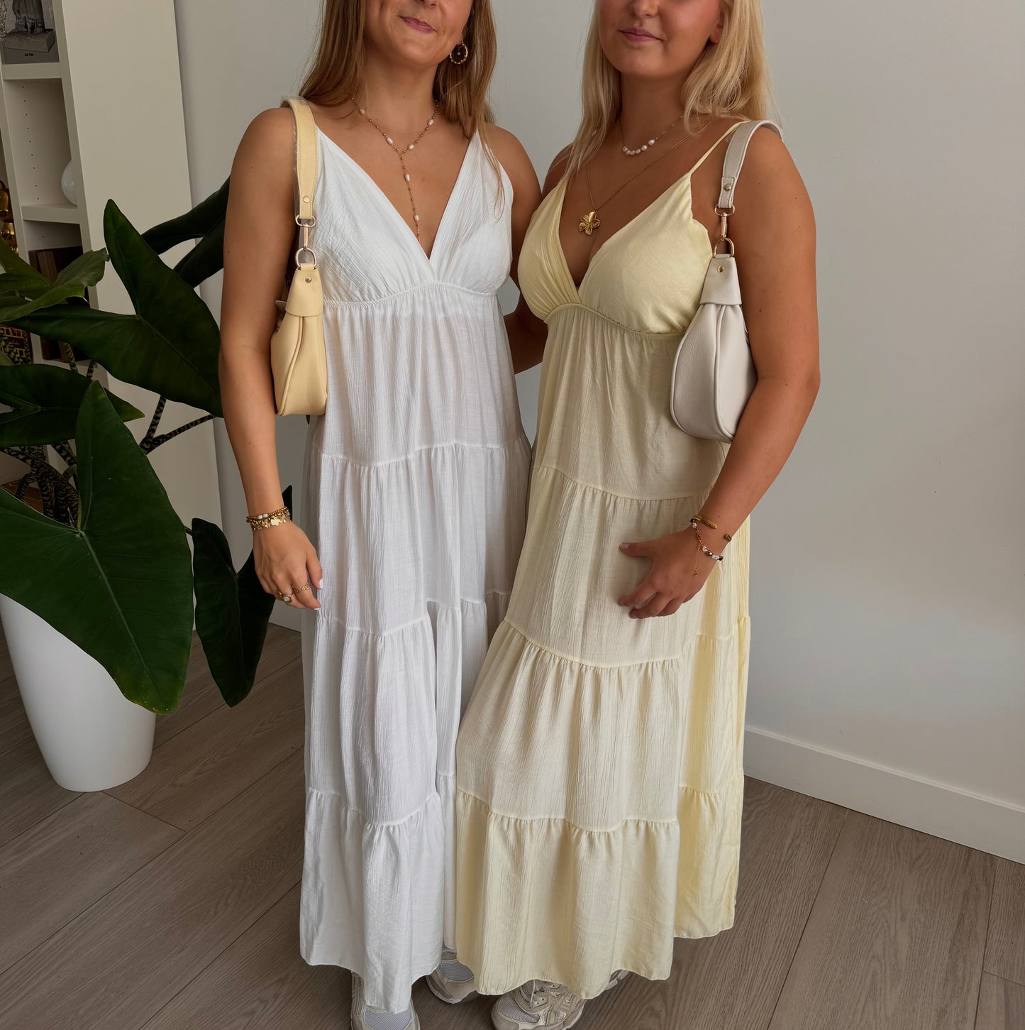 Luna Dress White