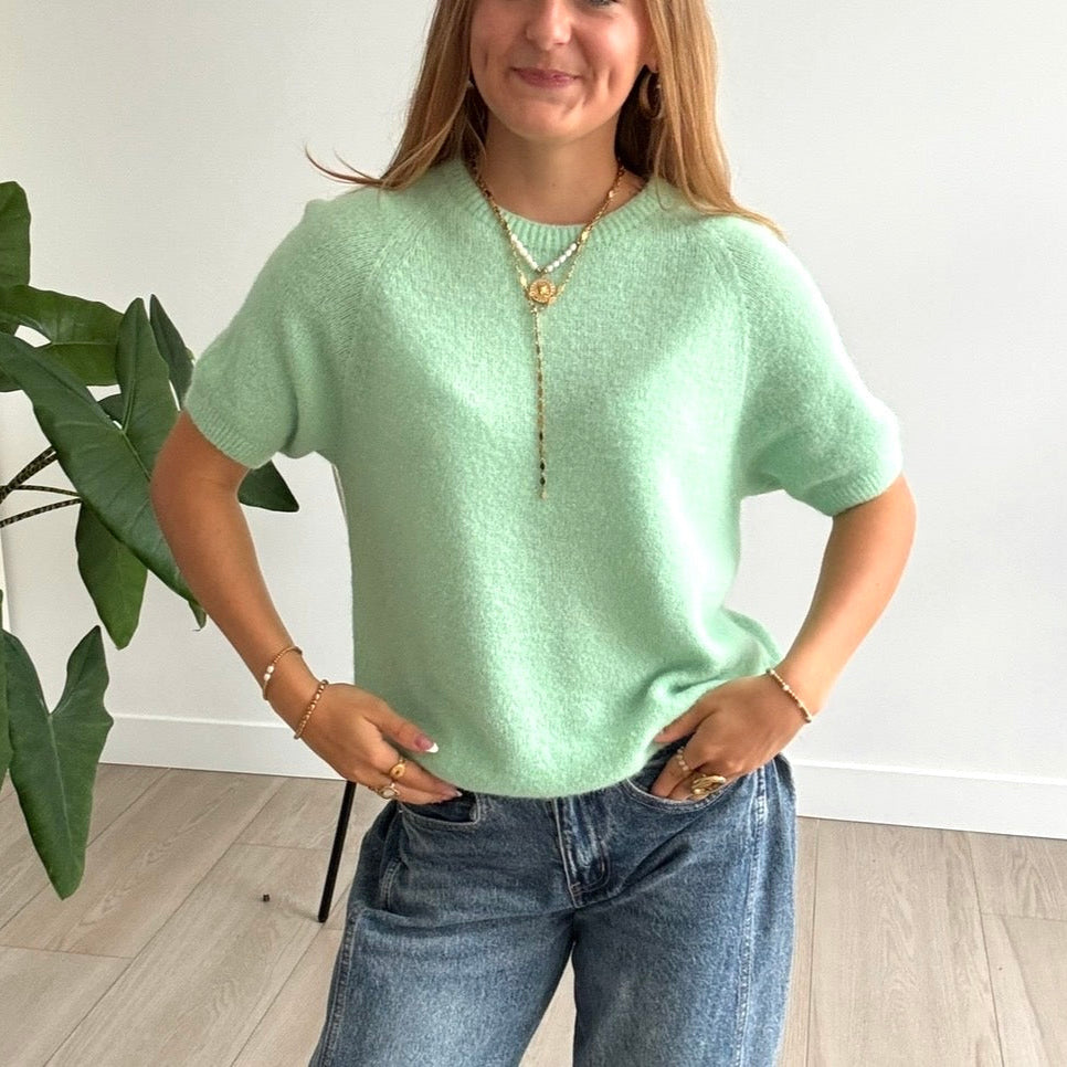 Livia Top Mint Green