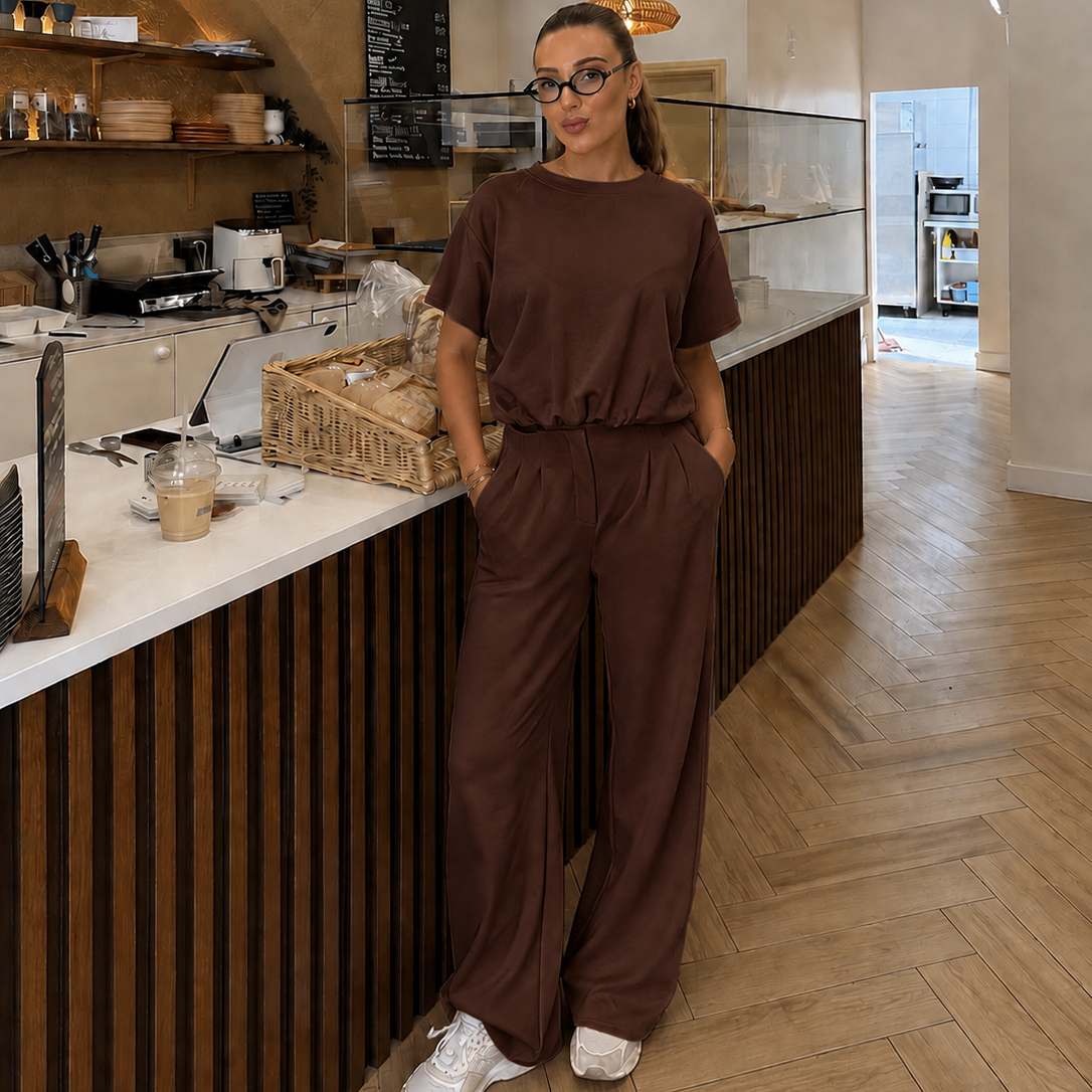 Mae Comfy Set Brown