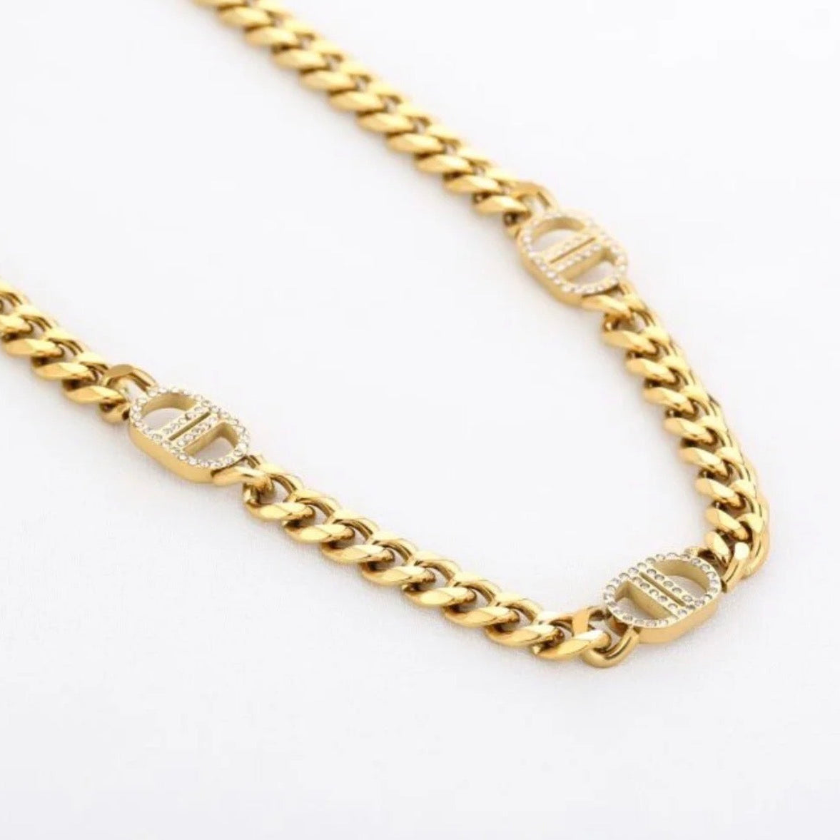 Sparkle Good Life Necklace Gold