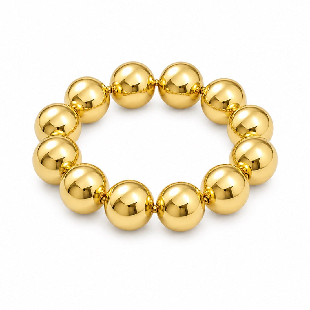 Big Bols Bracelet Gold
