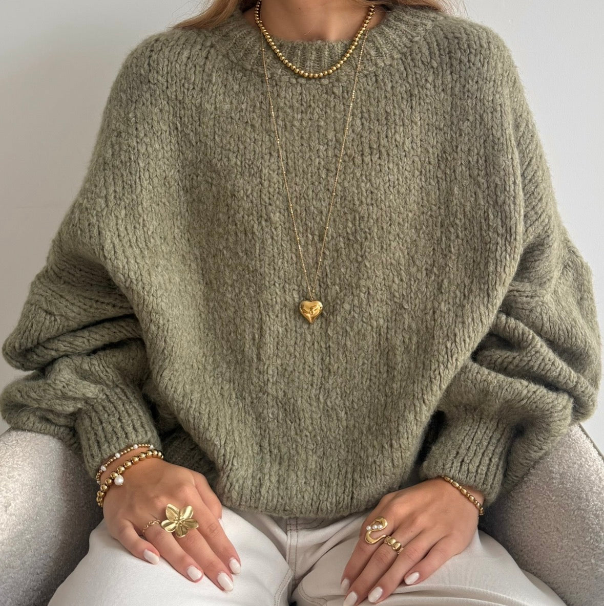 Millie Sweater Khaki