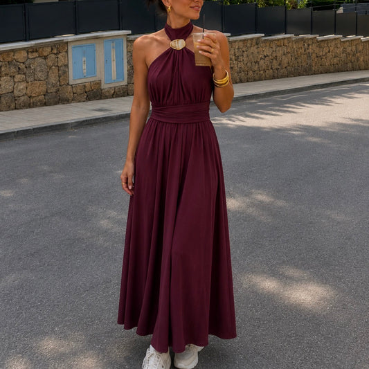 Valentina Dress Bordeaux