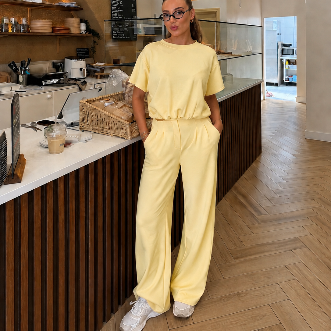 Mae Comfy Set Butter Yellow