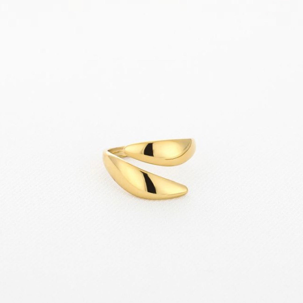 Leaves Ring Gold