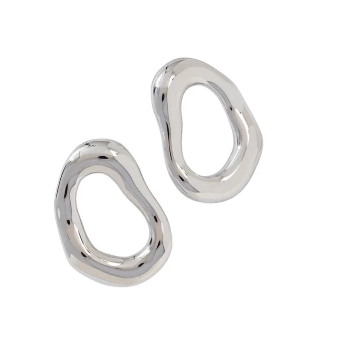 Hoops Earrings Silver