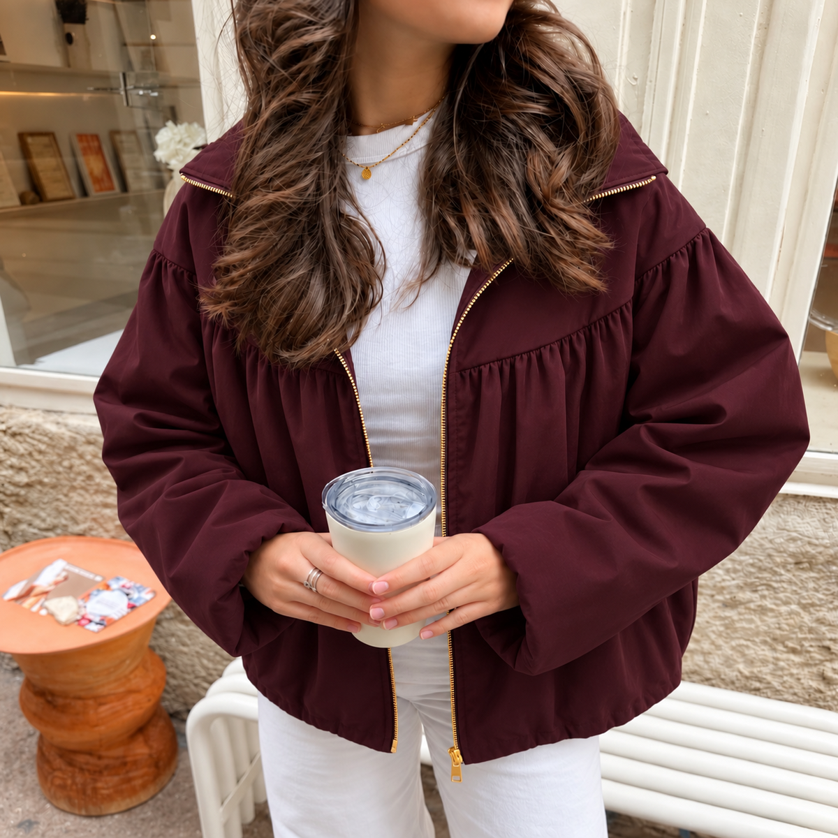 Luna 2.0 Jacket Bordeaux