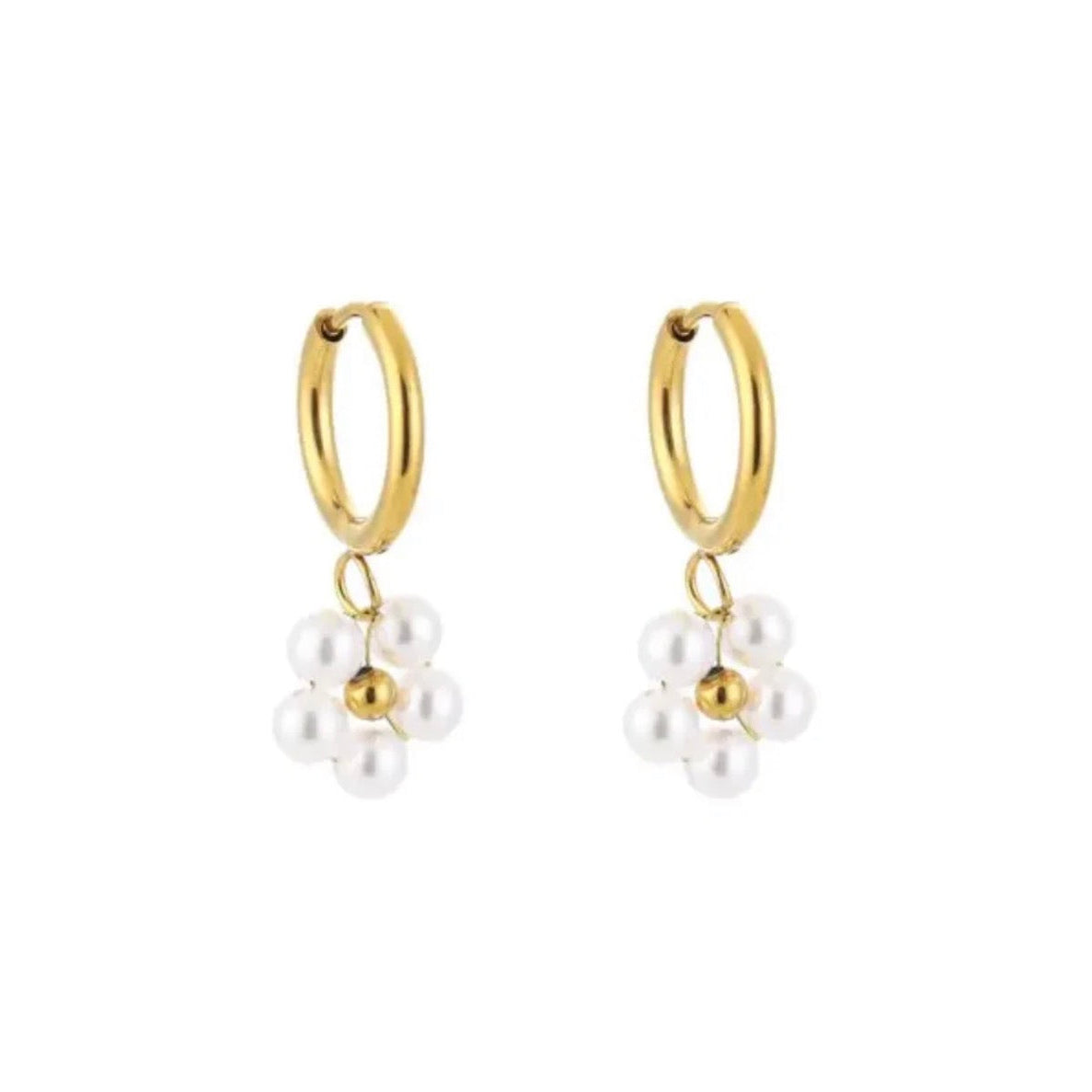 Daisy Earrings Gold